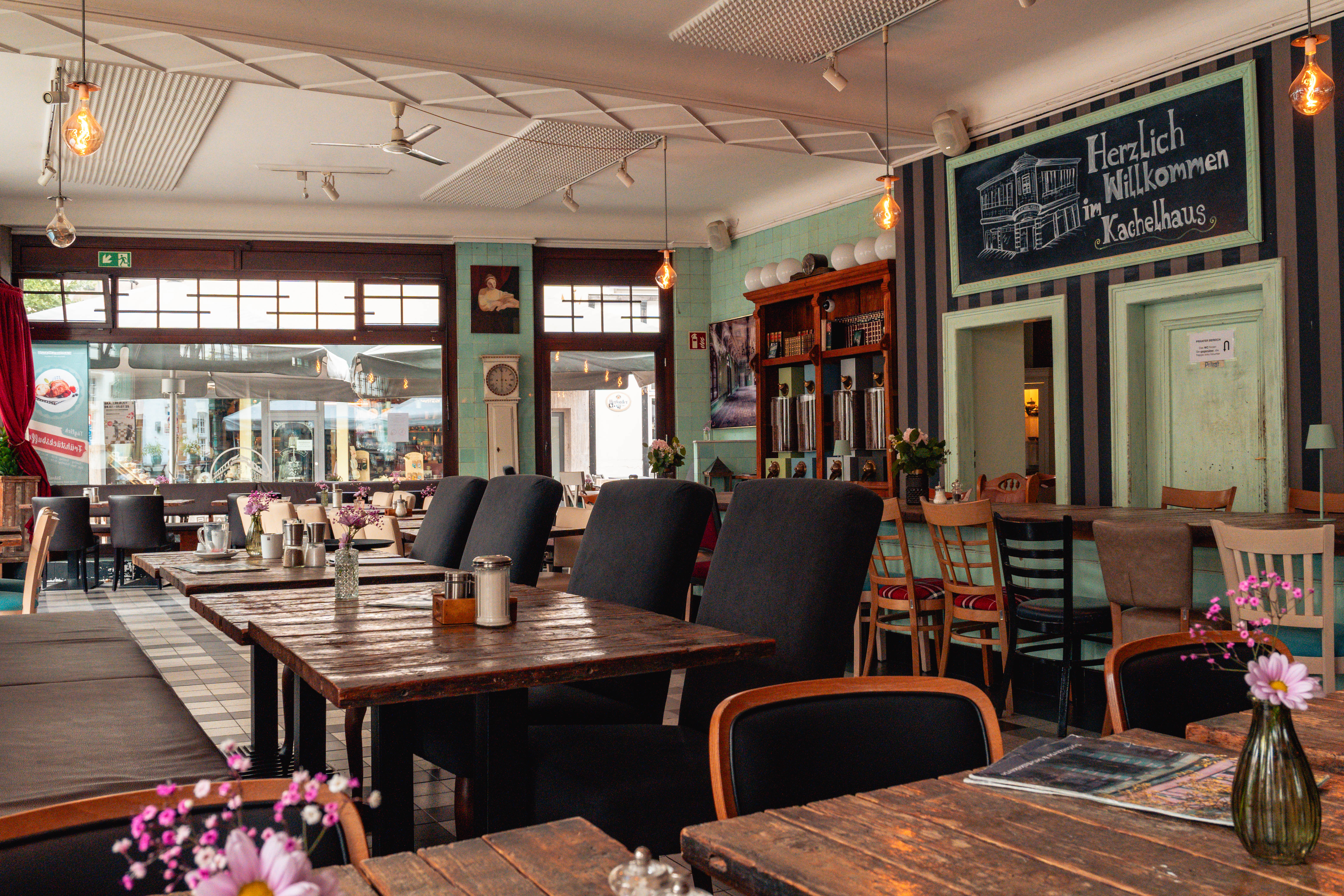 Restaurantbereich des Kachelhaus Bielefeld
